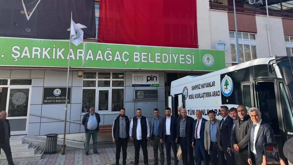 Mobil Hayvan Kısırlaştırma Aracı  Şarkikaraağaç 'ta hizmet vermeye başlıyor. 