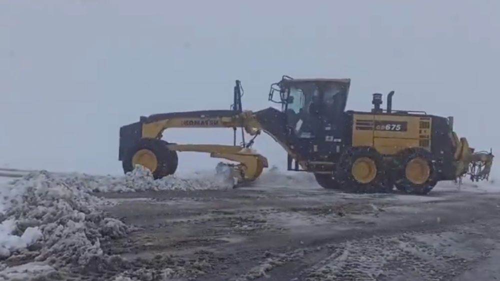 Muş’ta kar yağışından dolayı köyler ulaşıma kapandı 