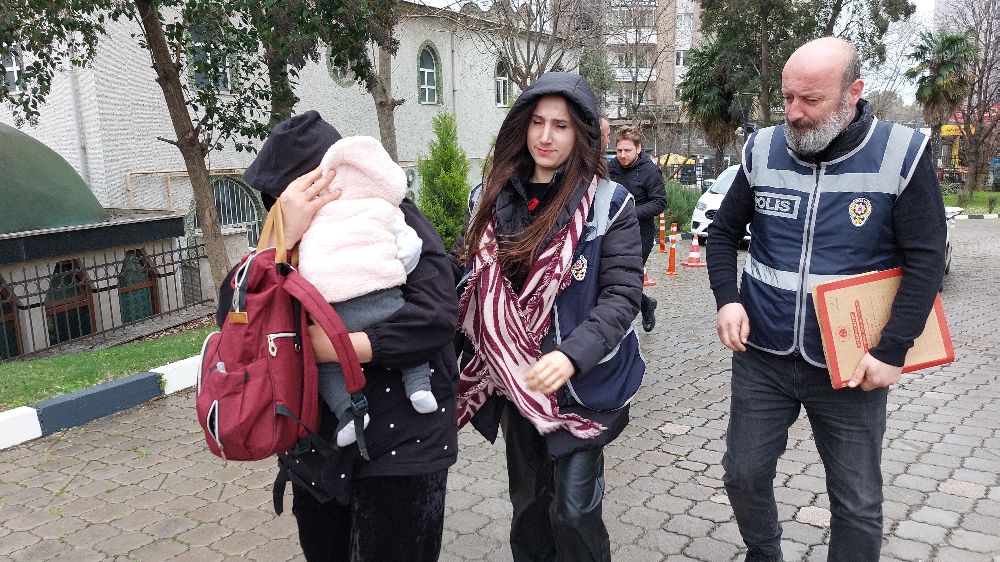 Samsun'da evden altın çalan kadın tutuklandı