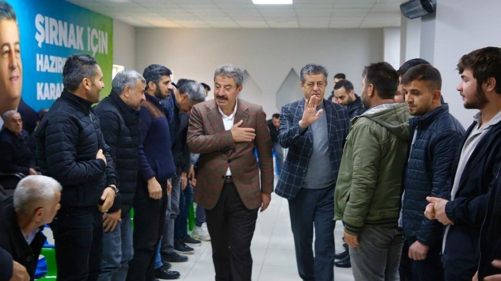 Şırnak Belediye Başkan Adayı Mehmet Yarka Tam Destek Görüyor!