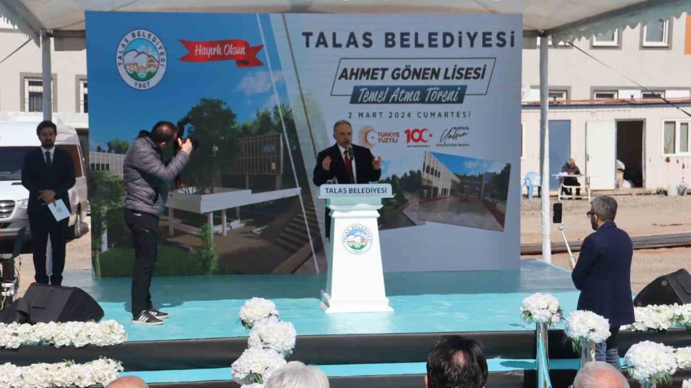 Talas Belediyesi bir yeni yapı daha kazandırıyor 