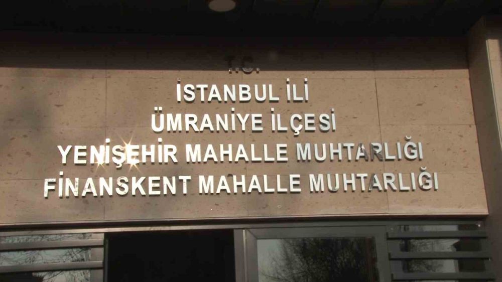 Ümraniye Finanskent Mahalle Muhtarlığı kapılarını açtı