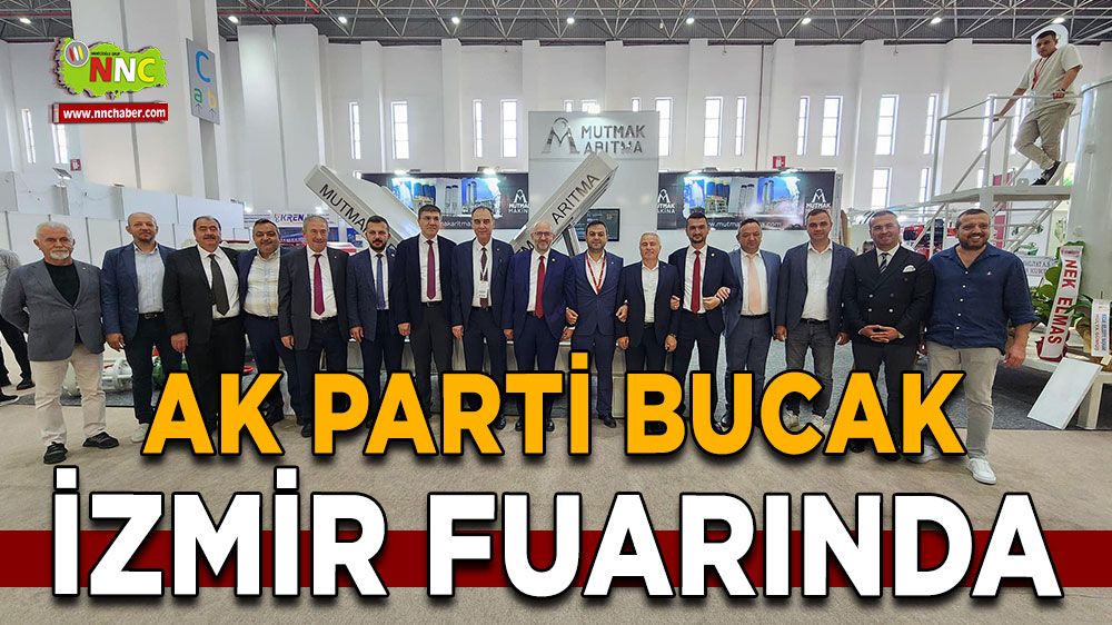AK Parti Bucak heyeti İzmir Fuarında