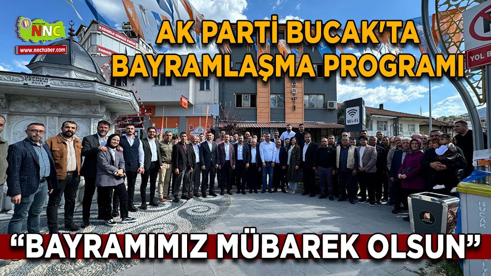 AK Parti Bucak'ta bayramlaşma programı