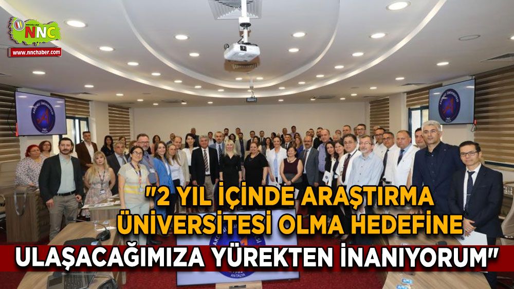 Akdeniz Üniversitesi Öğretim Üyelerinin Başarıları Kutlandı!