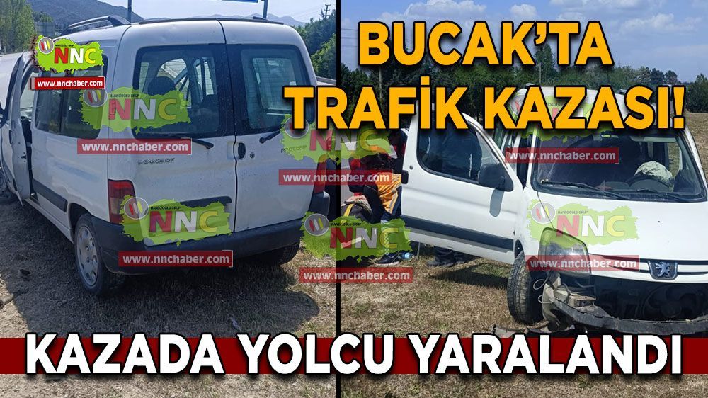 Antalya Burdur karayolunda kaza! 1 kişi yaralandı 