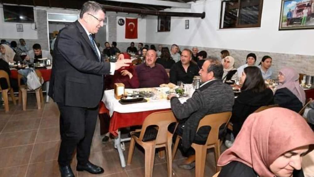 ASEOB Antalya Batı ilçelerine yönelik iftar yemeği düzenledi