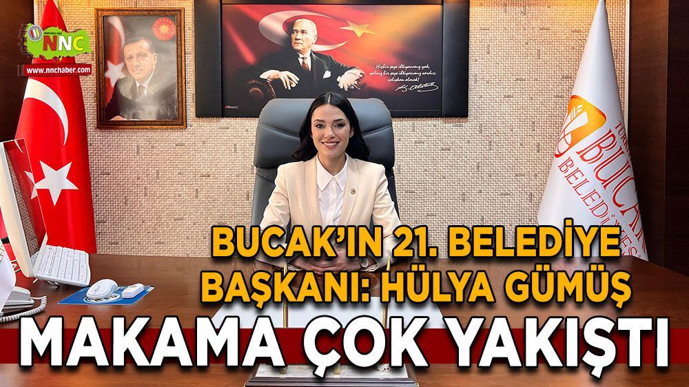 Bucak'ın 21. Belediye Başkanı: Hülya Gümüş