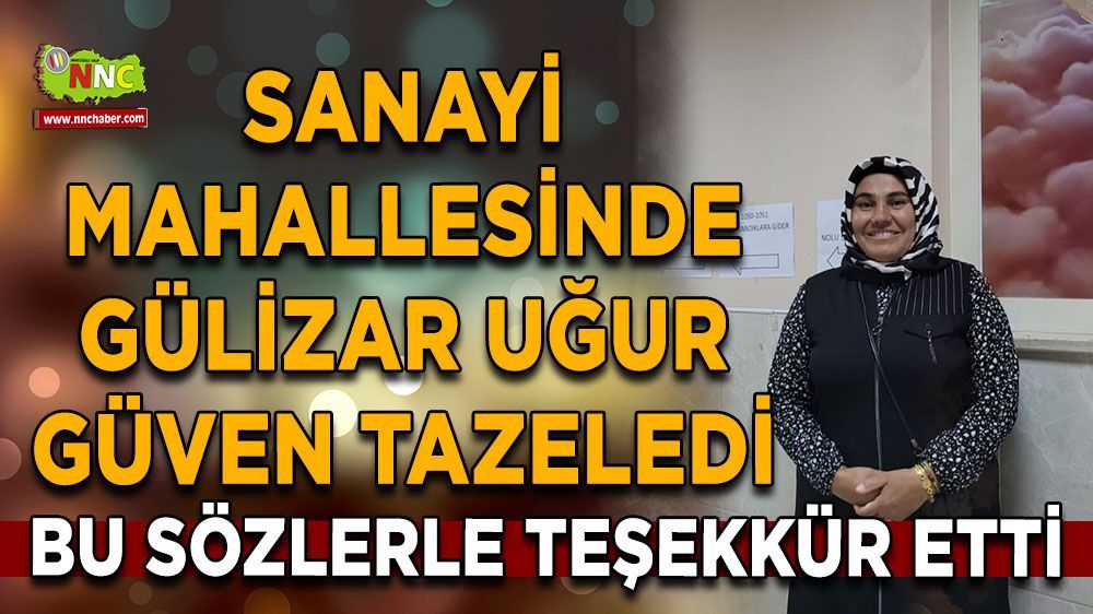 Bucak'ta Sevilen Muhtarlık: Gülizar Uğur Tekrar Mahalle Güvenini Kazandı