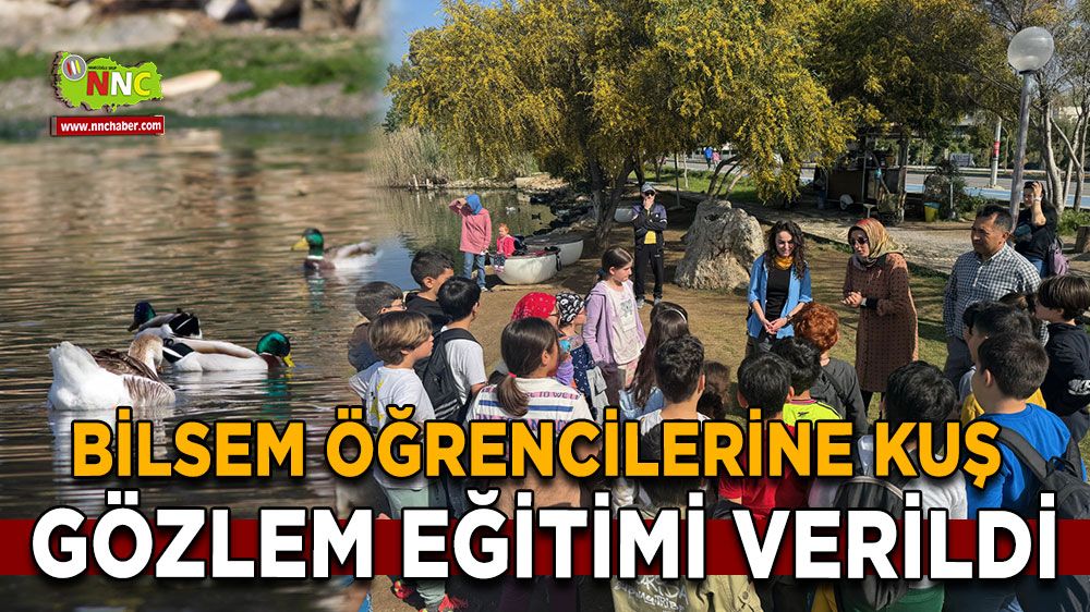 Burdur'da Kuş Gözlem Etkinliği Doğaya Duyarlılık Artıyor