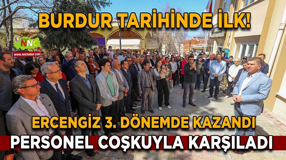 Burdur'da Tarih Yazan Başkan 3. Kez Seçildi!