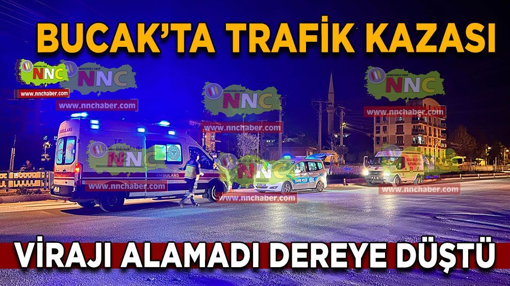 Burdur'da Viraj Korkusu! Motorcu Kaza Sonucu Yaralandı!