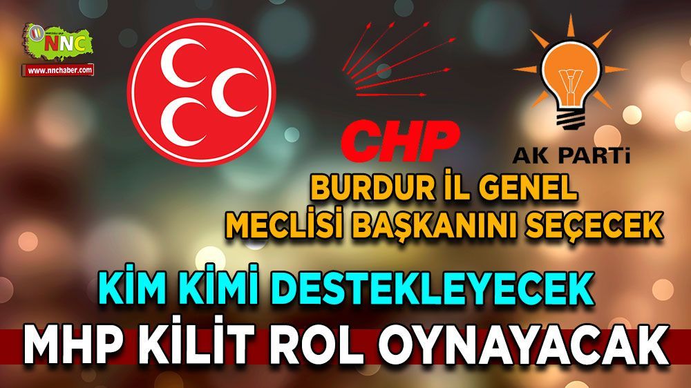 Burdur İl Genel Meclisi Seçimleri: AK Parti, CHP ve MHP'nin Temsilcileri Belirlendi