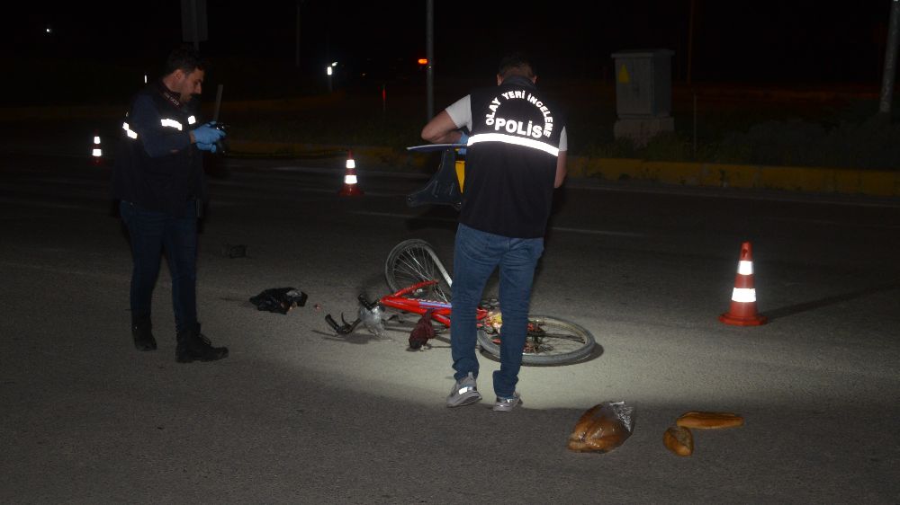 Ereğli'de çarptığı bisikletlinin hayatını kaybetmesine sebep olan sürücü kaçtı