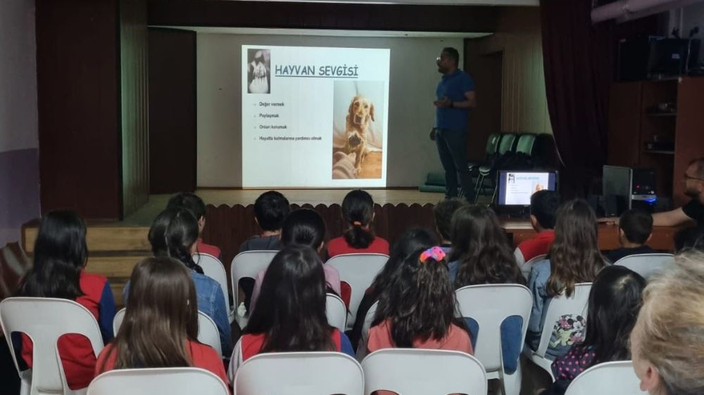 Eskişehir'de İlkokul Öğrencilerine Hayvan Sevgisi ve Sorumluluk Eğitimi - Haberler