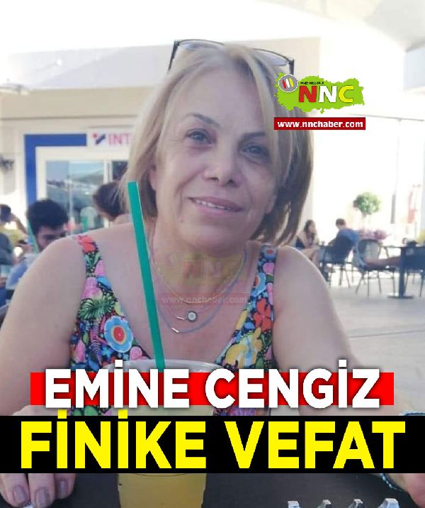 Finike Vefat Emine Cengiz