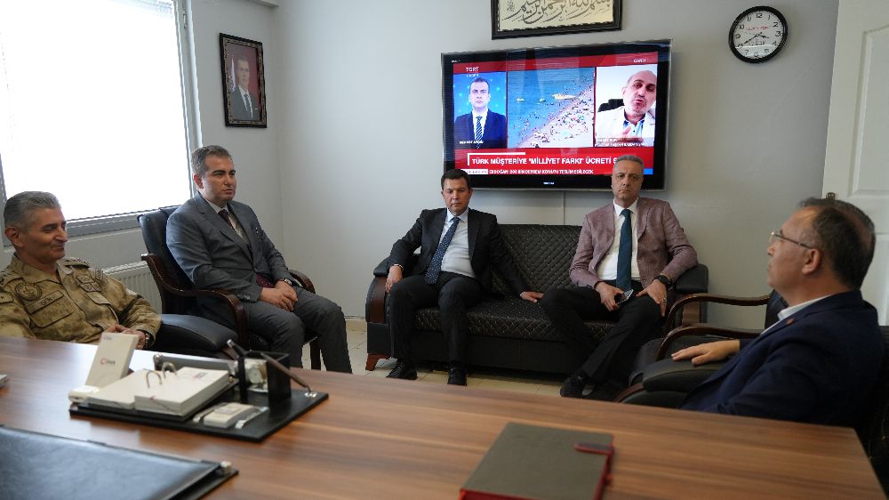 Gaziantep Valisi Kemal Çeber İHA Gaziantep Bölge Müdürlüğü'nü ziyaret etti 