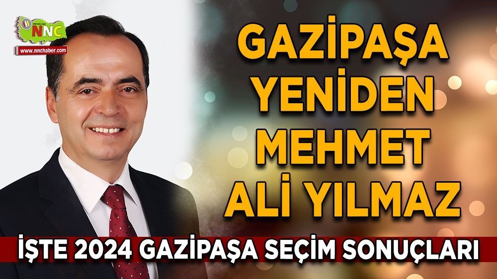 Gazipaşa'da Yerel Seçim Zaferi: CHP'den Mehmet Ali Yılmaz!
