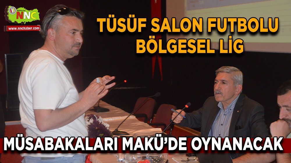 Heyecan Başlıyor! TUSF Salon Futbolu Bölgesel Lig Fikstürü Belli!