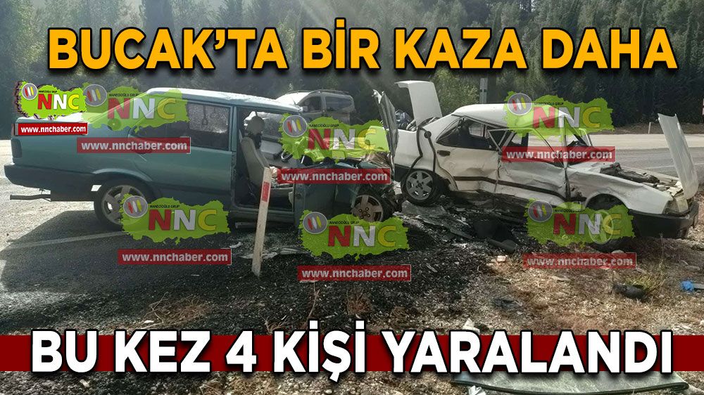 Isparta Antalya karayolunda kaza üstüne kaza! Bu kez 4 yaralı