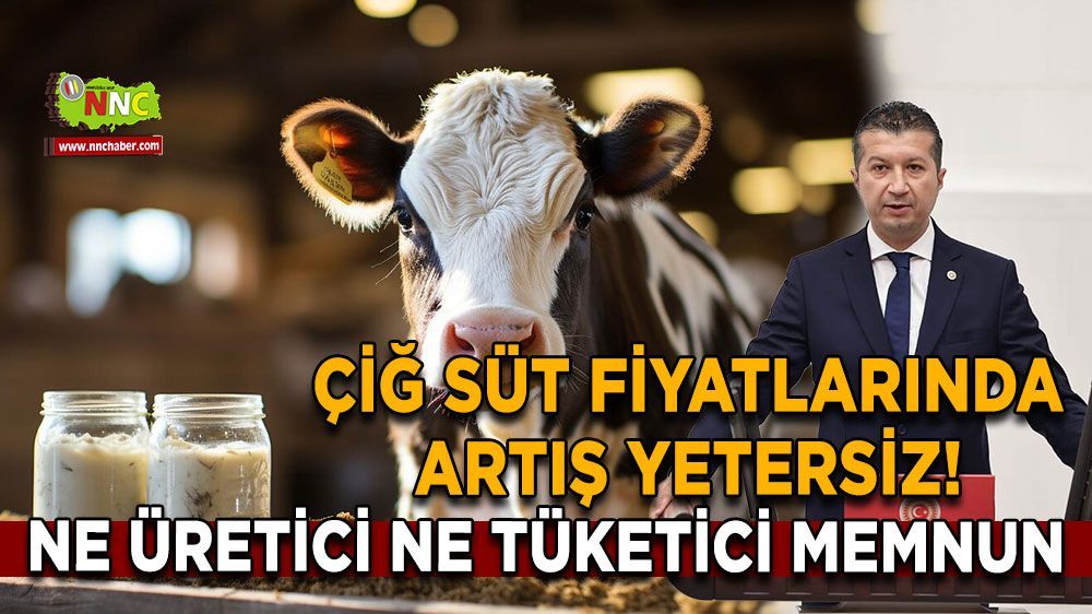 İzzet Akbulut; Çiğ süt fiyatlarında artış yetersiz! 