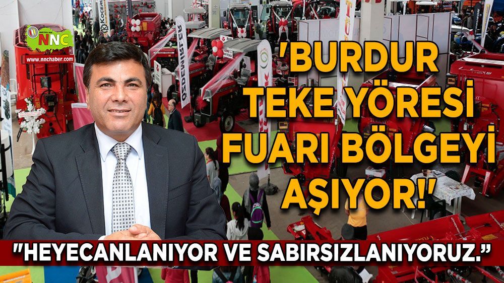Kamil Özcan, "Artık Burdur'a sığmıyoruz"