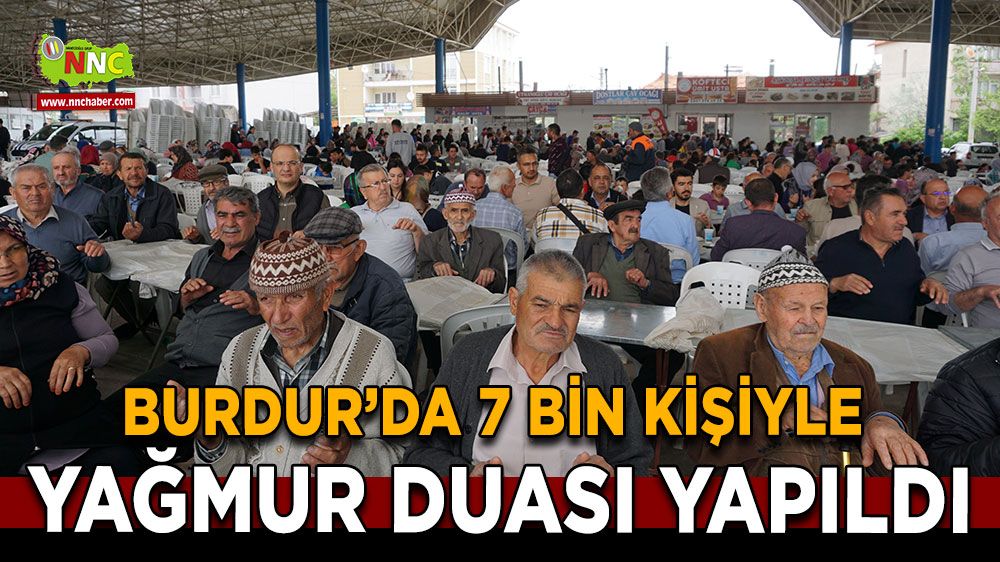 Kuraklığa Karşı Birlik! Burdur'da Yağmur Duası