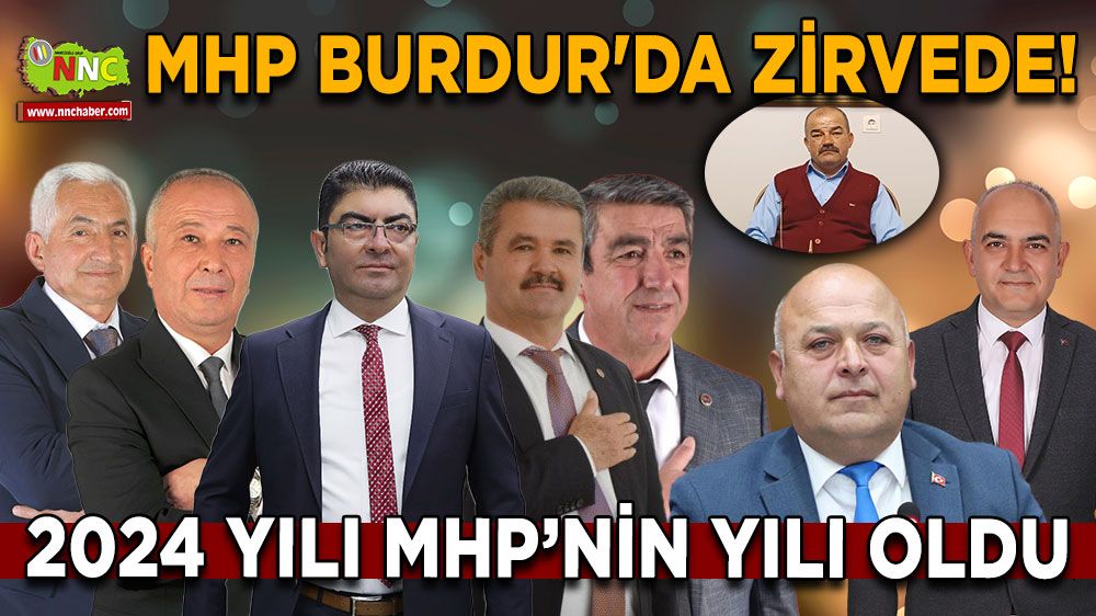 MHP Burdur'da Zirvede! İl Genel Meclis Başkanlığı'nı da Kaparak Başarısını Taçlandırdı