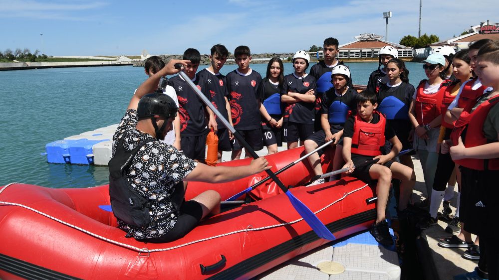 Rafting eğitim kamplarına Samsun'da