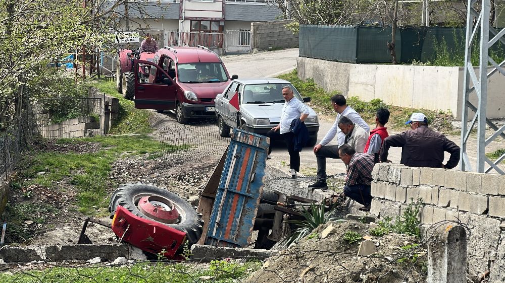 Zonguldak'ta Traktör Kazası: 1 Ölü!