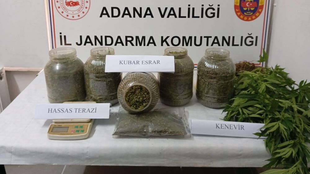 Adana'da uyuşturucu operasyonu