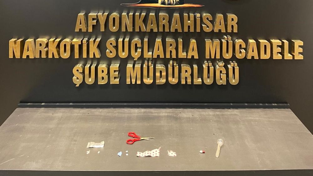 Afyon'da uyuşturucu operasyonu 