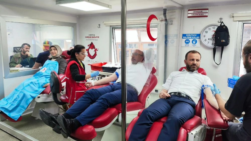 AK Parti Kütahya İl Başkanlığınca Kan Bağışı Kampanyası