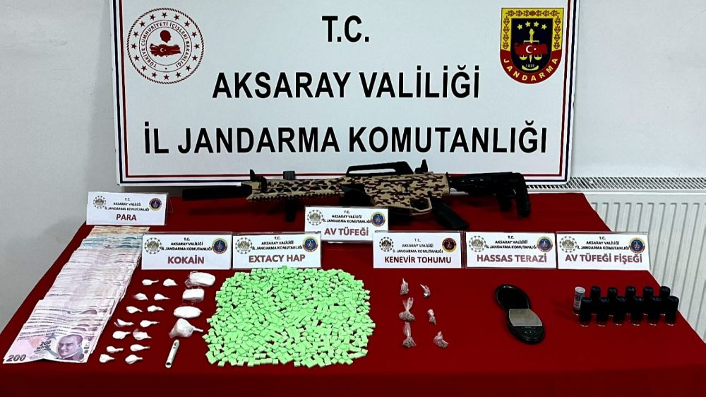 Aksaray'da uyuşturucu operasyonu