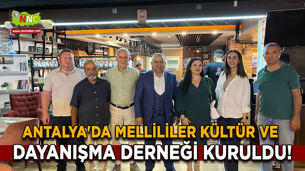 Antalya'da Mellililer Kültür ve Dayanışma Derneği Kuruldu!