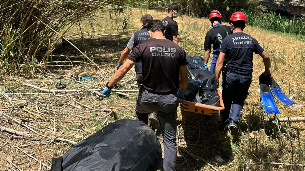  Antalya Düden Çayı’nda ceset bulundu