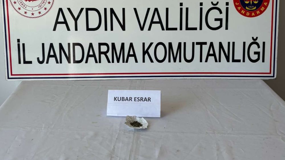 Aydın'da Jandarma Operasyonu: Uyuşturucu Yakalandı