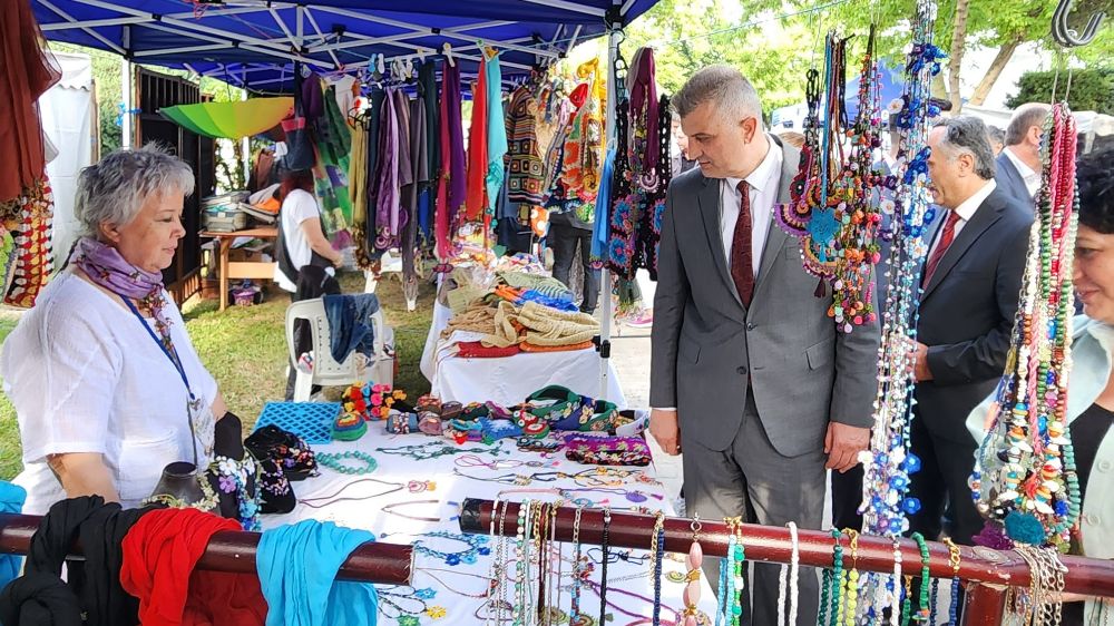 Bahar şenliğinde stantlarda yerini aldı