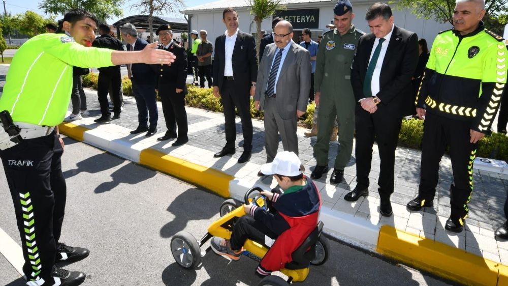 Balıkesir'de Trafik Eğitim Parkında Çocuklar Trafik Bilinci Kazandı