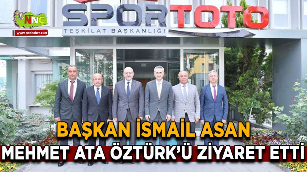 Başkan Asan ve Ak Parti Milletvekili Adem Korkmaz,  Mehmet Ata Öztürk ile bir araya geldi