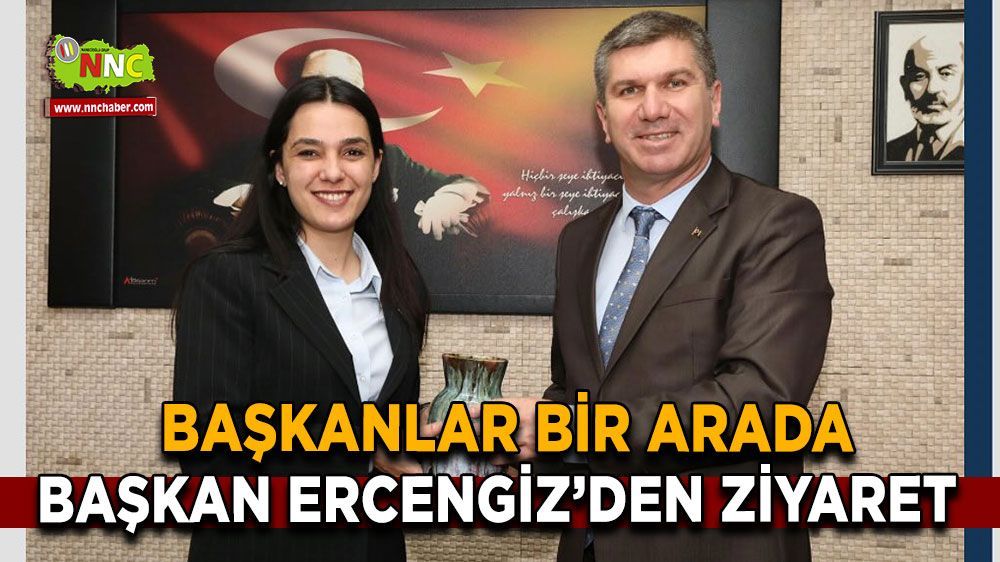 Başkan Ercengiz'den Başkan Gümüş'e ziyaret