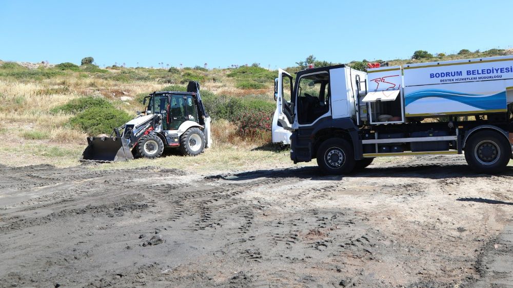 Başkan Mandalinci, bölgede incelemelerde bulundu