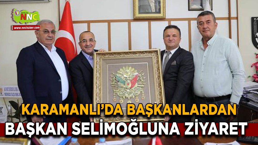 Başkan Selimoğlu'na Başkanlardan ziyaret