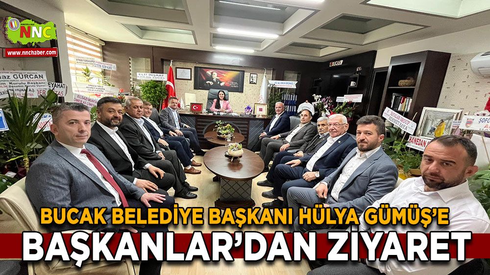 Bucak Belediye Başkanı Hülya Gümüş'e Tebrik Ziyareti