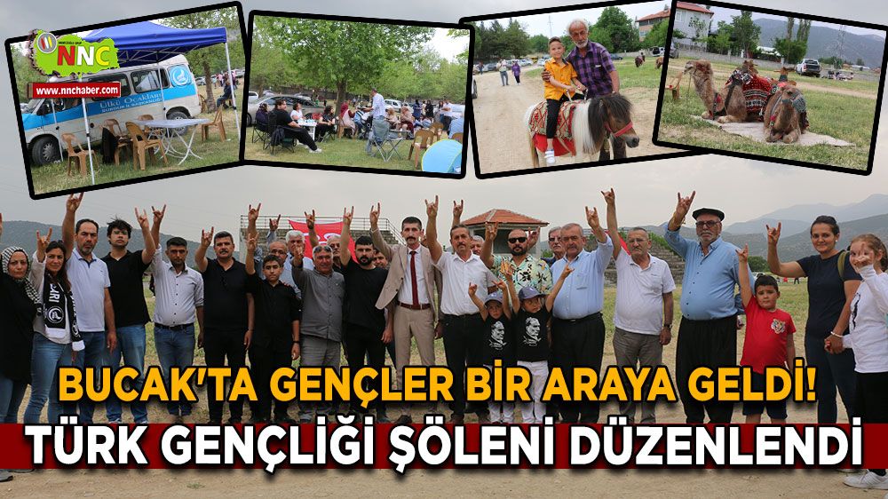 Bucak'ta Gençler Bir Araya Geldi! Türk Gençliği Şöleni Düzenlendi