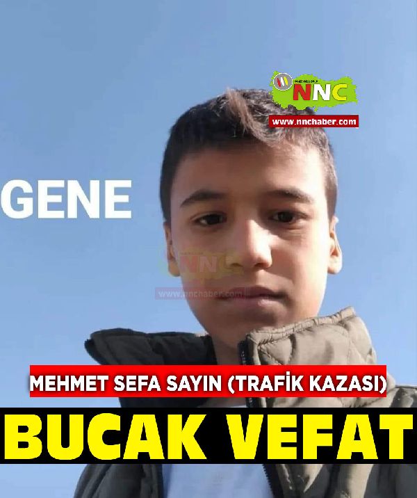 Bucak Vefat Mehmet Sefa Sayın(13) 