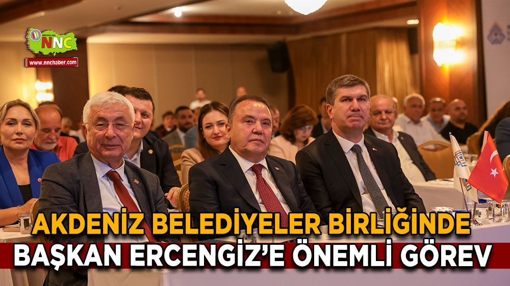 Burdur Belediye Başkanı Ali Orkun Ercengiz, encümen üyesi oldu
