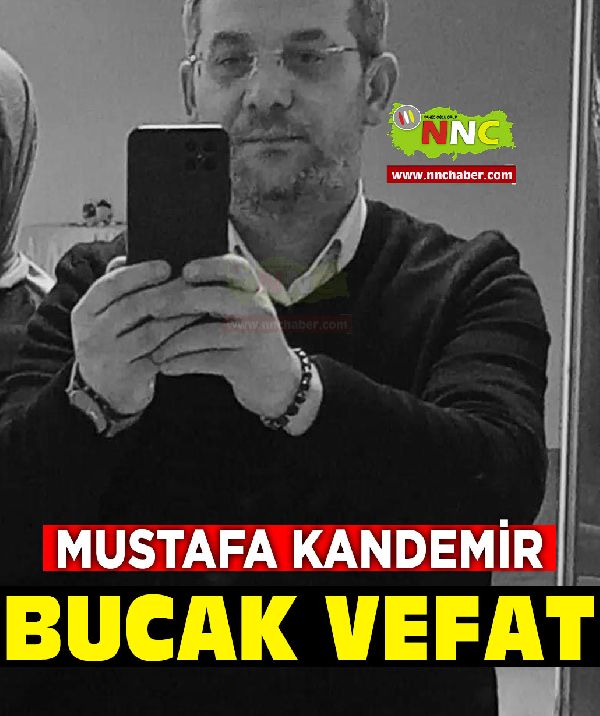Burdur Bucak Vefat Mustafa Kandemir 