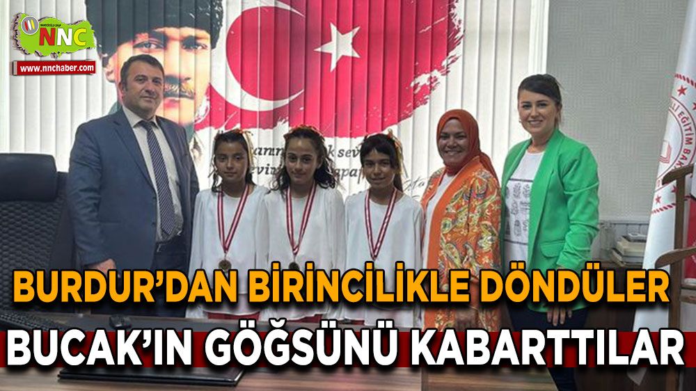 Burdur'da Barbaros İmam Hatip Ortaokulu öğrencileri göğsümüzü kabarttı