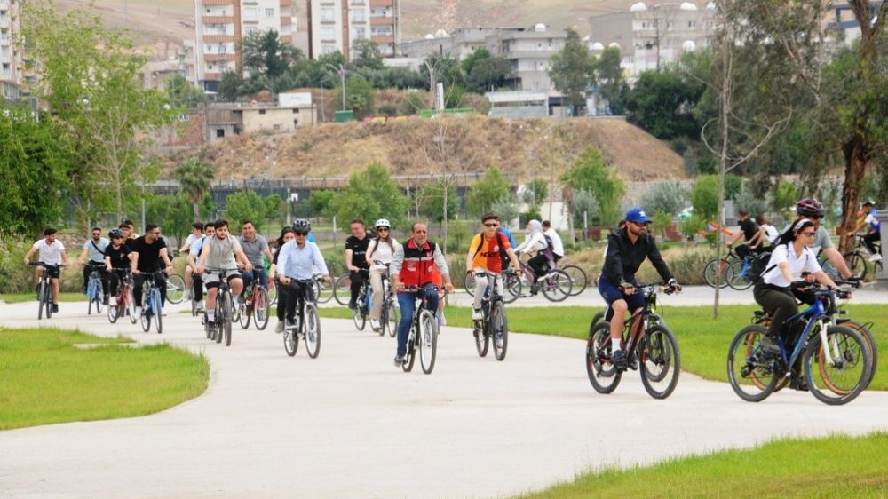 Cizre'de Gençlik haftasına Özel Bisiklet Etkinliği